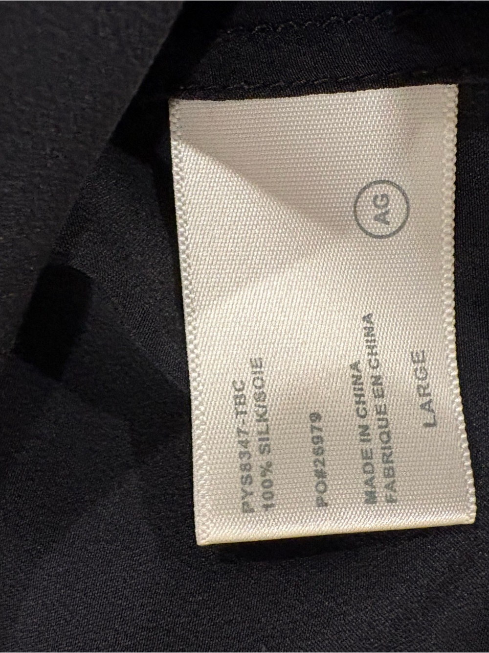 Ag Adriano Goldschmied Dark Gray Short Sleeve Blouse - Picture 5 of 6